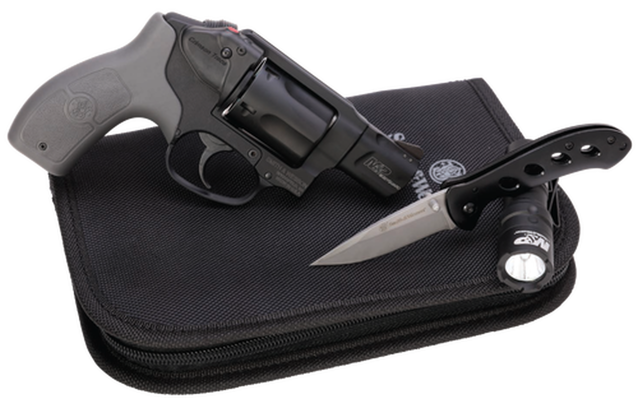 Smith & Wesson M&P Bodyguard Everyday Carry Kit 38 Special+P, 1.9" Barrel, Crimson Trace, 5rd