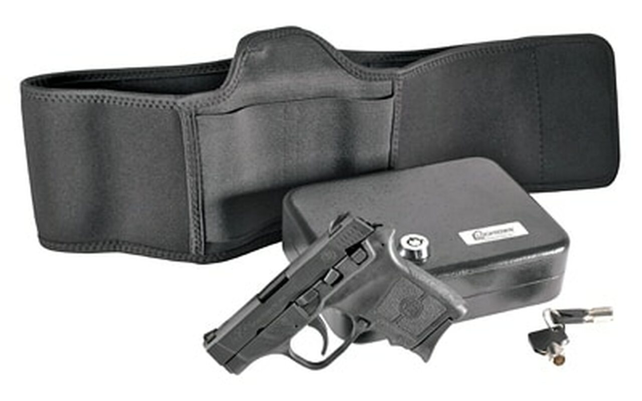 Smith & Wesson M&P Bodyguard Defense Kit 380 ACP, 2.75", Vault, Belly Band Holster, Black Matte, 6rd