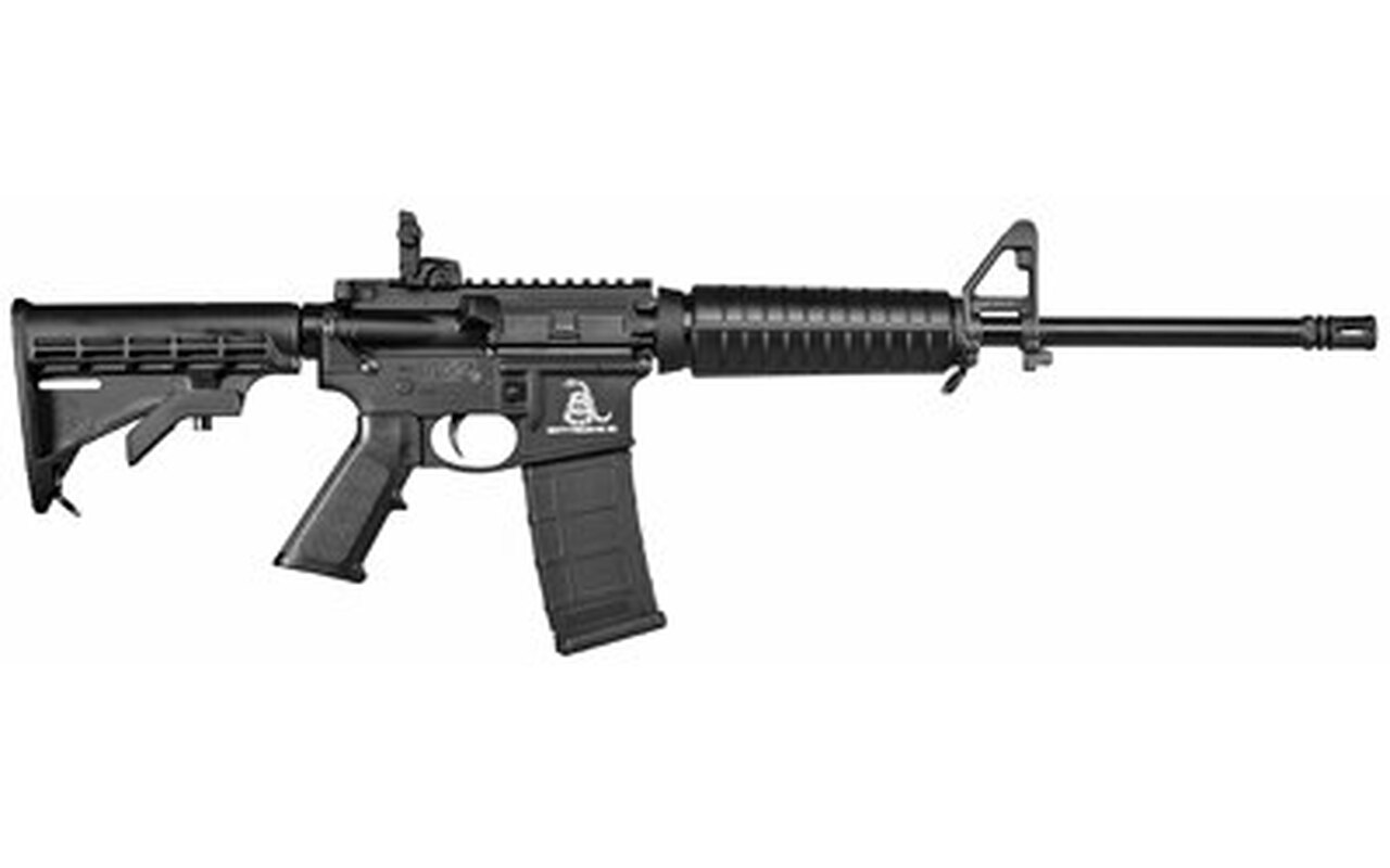 Smith &amp; Wesson M&amp;P15 Sport II 5.56mm, 16" Barrel, Don't Tread On Me, Laser Engraved, 30rd