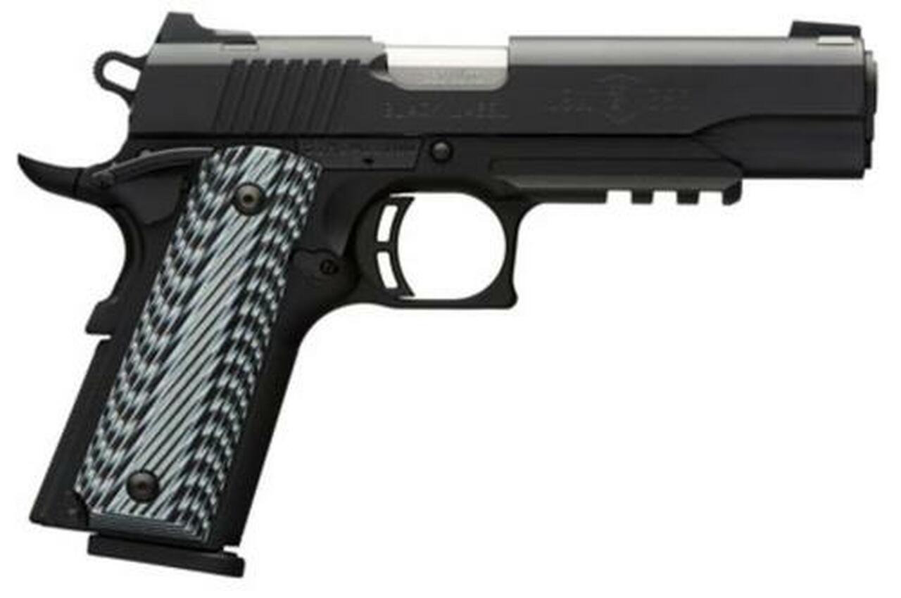 Browning Black Label Pro 1911, .380 ACP, 4.25", 8rd, Black G10 Grips