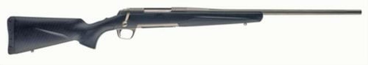 Browning X-Bolt Stainless Stalker .308 Winchester 22" Fluted Stainless Steel Barrel No Sights Black Composite Stock With Carbon Fiber Finish