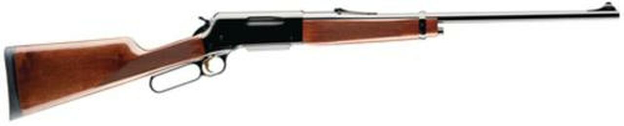 Browning BLR Lightweight 81 7mm-08 Rem 20" Barrel, Gloss Amer Walnut Stock Blued, 4rd