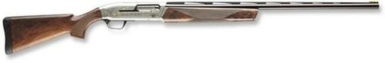 Browning Maxus Sporting Golden Clays, 12 Ga, 28", 3", Gloss Walnut, Satin Nickel