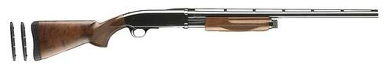 Browning BPS Pump 12ga 26" 3" Wood Blued Finish
