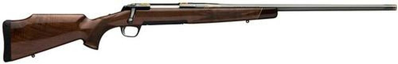 Browning X-Bolt Medallion Safari Bolt 338 Win Mag 24" Barrel, Black Walnut Stock Blued, 3rd