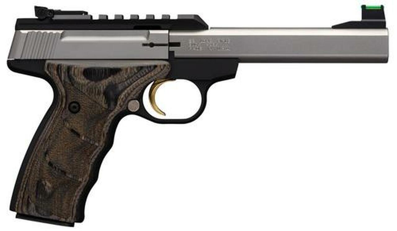 Browning Buck Mark Plus UDX, 22LR, 5.5", 10rd, Fiber Optic Sights