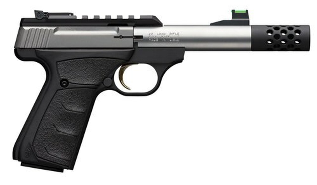 Browning Buck Mark+ Micro Bull UFX 22 LR, 4.4" Bull Barrel, Suppressor Ready
