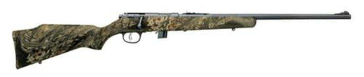 Marlin Model XT-22RC 22LR 22", Blued Barrel Adjustable Rear Sight Camo-Dipped Synthetic Stock ProFire Adjustable Trigger 7 Round