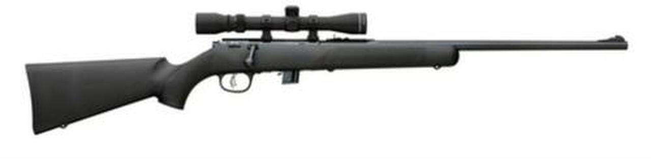 Marlin XT-22RO ProFire Adjustable Trigger, Black Stock Studs, Blued, 7-Shot Clip Mag, Adj/Ramp Sight, 3-9x32 Blued Scope Mounted & Bore-Sighted, 22" Barrel