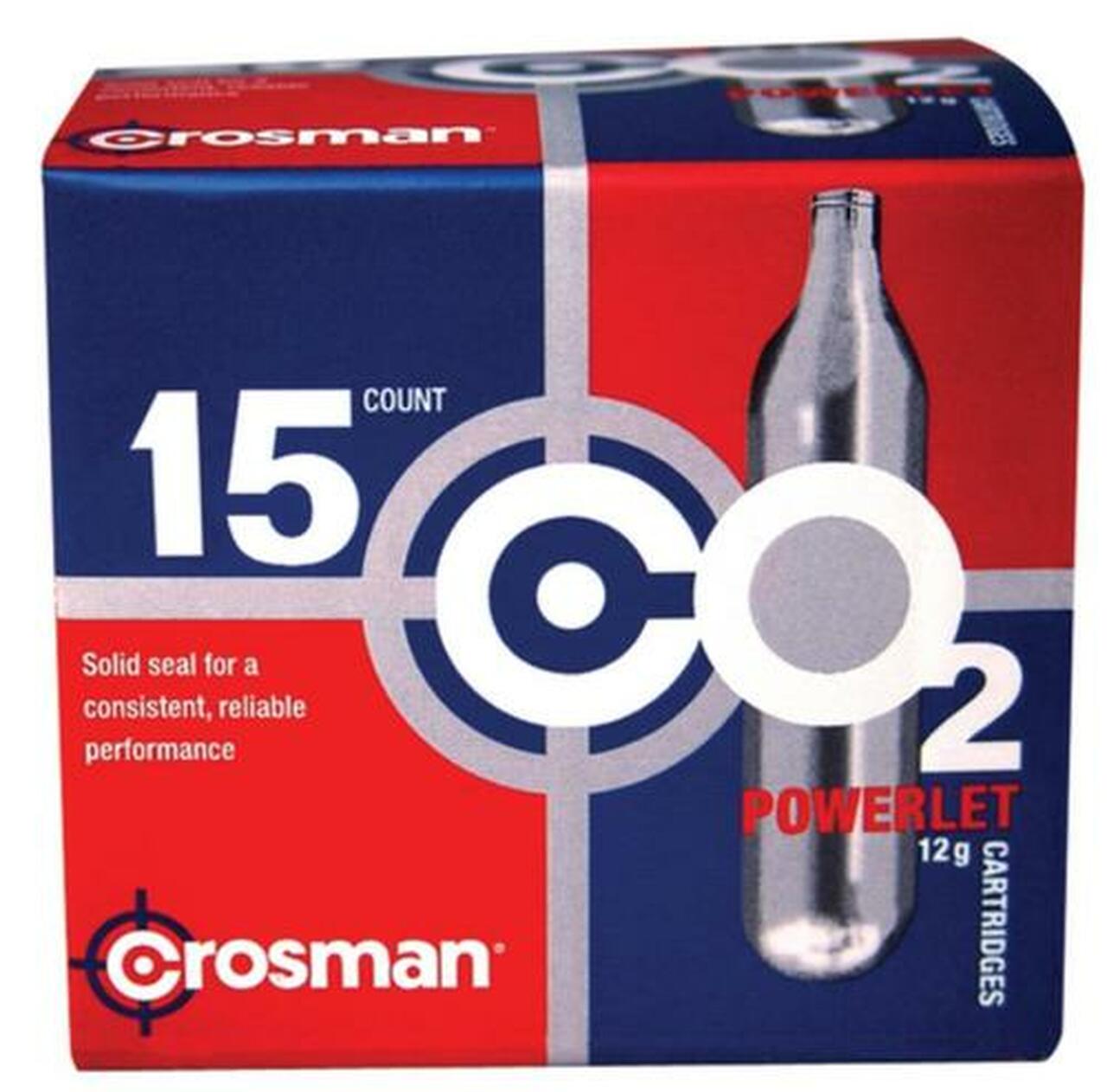 Crosman Air Guns Copperhead Co2 12 Gram 15 Cylinders Pack