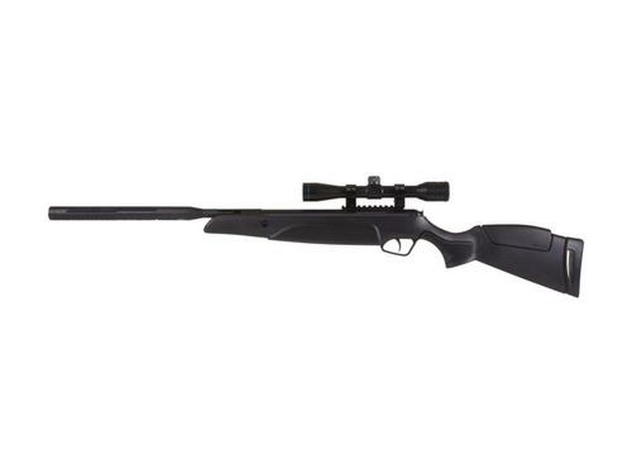 Stoeger A-30 S2 Air Rifle, .22 Cal, 4x32 Scope, Black Synthetic Monte Carlo-Style Stock