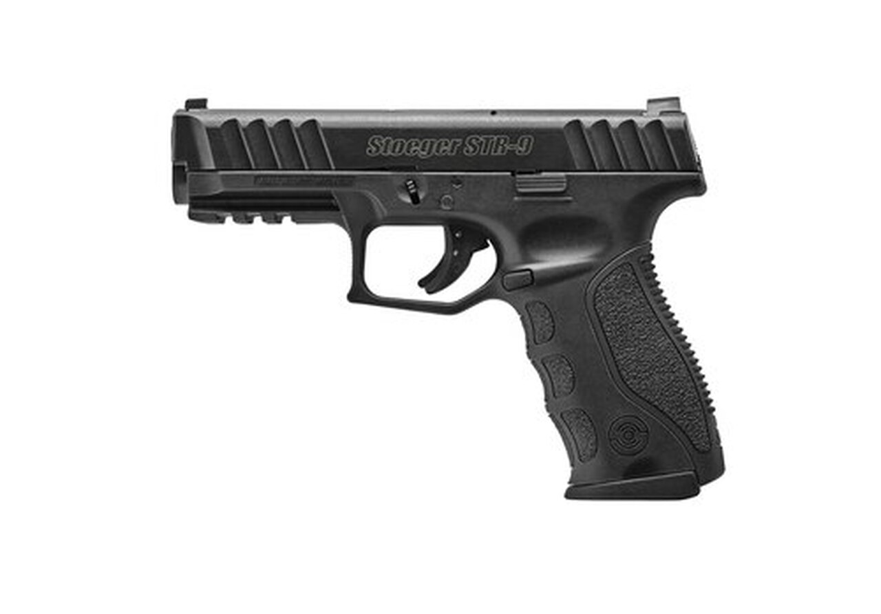 Stoeger STR-9 9mm, 4.17", Striker-Fired, 15rd, Black, 3 Mags, 3 Backstraps & Tritium Night Sights