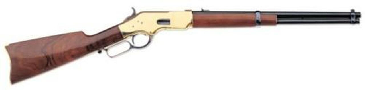 Uberti 1866 Yellowboy Carbine, .38 Special, 19", Brass