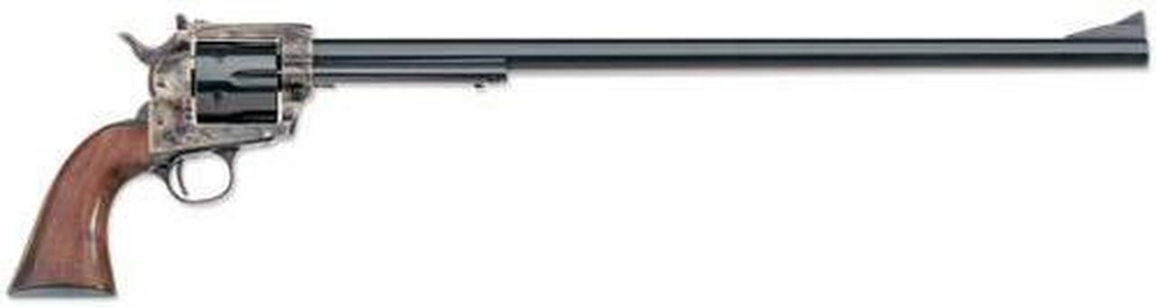 Uberti 1873 Cattleman New Model Buntline Target 45 Colt Steel Backstrap and Trigger Guard 18"