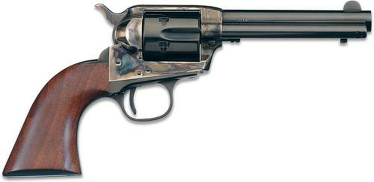 Uberti 1873 Cattleman NM Stallion Conversion, 22LR/.22 Mag, 5.5", Brass