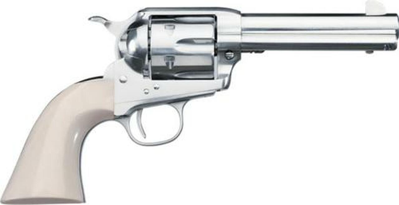 *D* Uberti 1877 Short Stroke SASS PRO Nickel .45 Colt, 4 3/4" Barrel Full Nickel Plated Steel