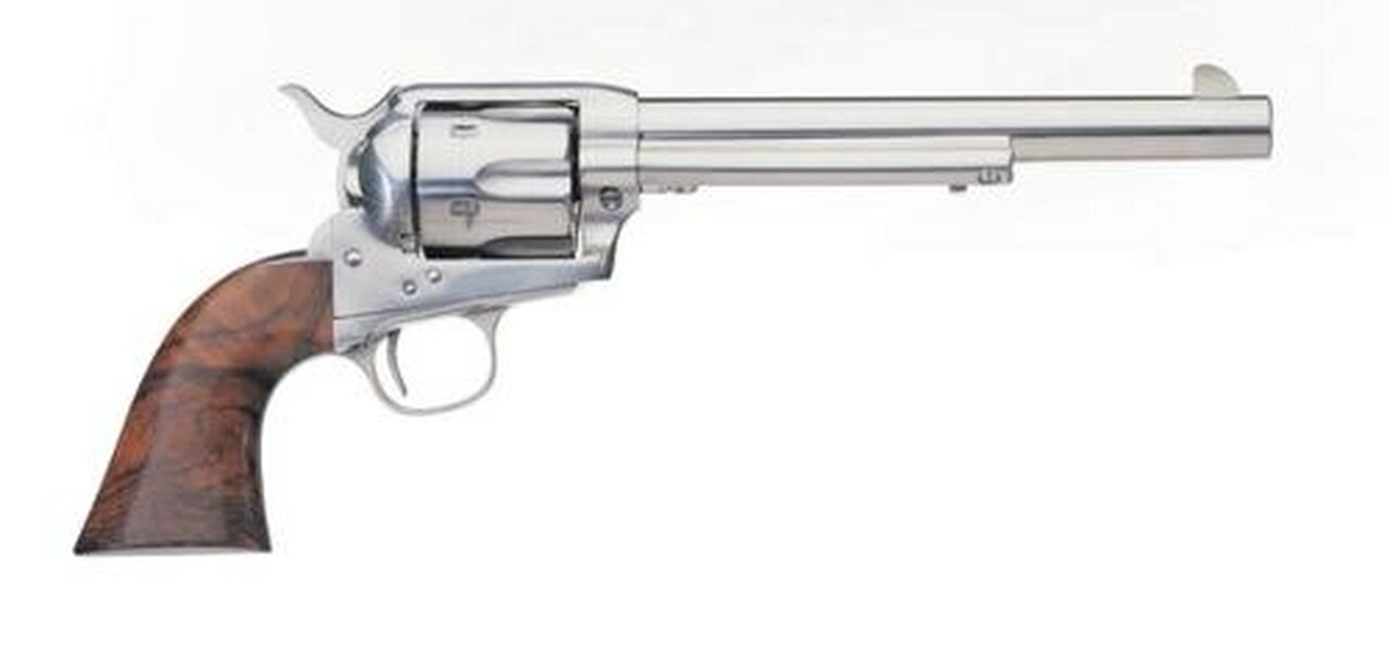Uberti 1873 Cattleman Stainless .45 Colt, 5.5" Barrel, Walnut Grip, 6rd