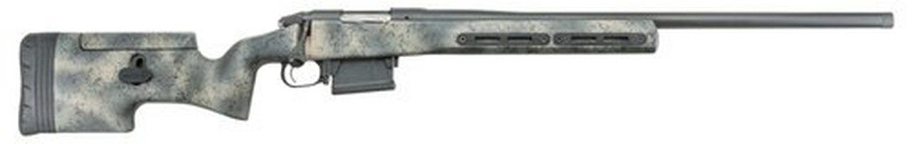 Bergara Premier Ridgeback 6.5 Creedmoor, 24" Barrel, Camo Stock, Stainless Cerakote, 5rd