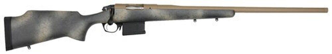 Bergara Rifles Premier Approach Bolt 6.5 PRC, 24" Barrel, Fiberglass Camo Stock, 7rd