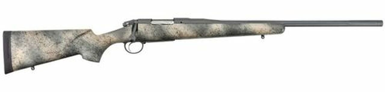 Bergara Premier Highlander .300 Win Mag, 24" Threaded Barrel, Fiberglass Stock, Sniper Gray, 3rd