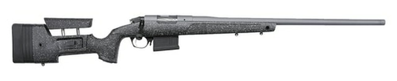 Bergara HMR PRO .300 Win Mag, 26" Threaded Barrel, HMR Molded Mini-Chassis Stock, Sniper Gray, 5rd