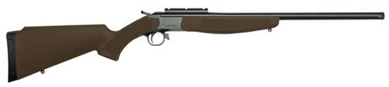 CVA Hunter 308 Win, Brown Compact Adjustable Stock, 1rd