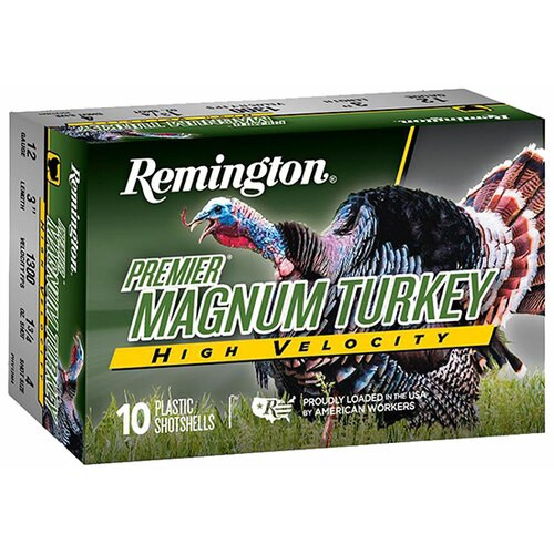 Remington Premier Magnum Turkey 12 Ga, 3", 1.75oz, 4 Shot, 5rd Box