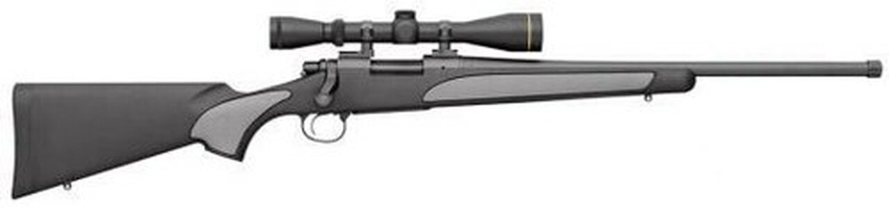 Remington 700 SPS Threaded Bolt 243 Win 20, Synthetic Black Stock, 5 rd