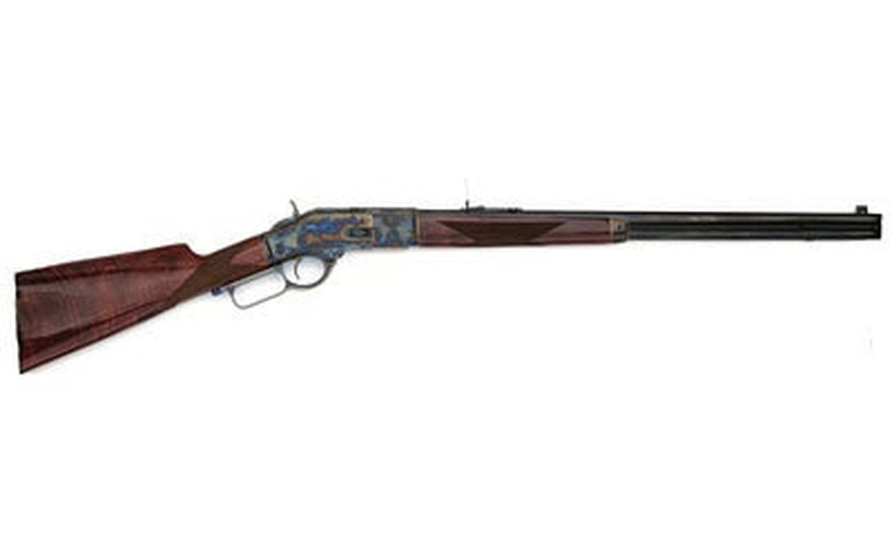 Gibbs Navy Arms 1873 Lever Action Rifle, .357 Mag, 24" Octagon Barre Turnbull Color Case Hardened