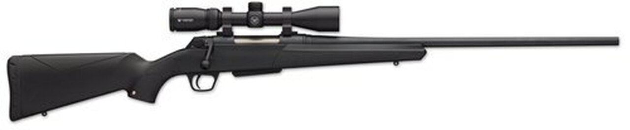 Winchester Repeating Arms, XPR, Bolt Action Rifle, 6.5 Creedmoor, Vortex Crossfire II 3-9x40 Included, 22" Sporter Contour Barrel, Matte Blued, Right Hand, Black Composite Stock, 3 Rounds