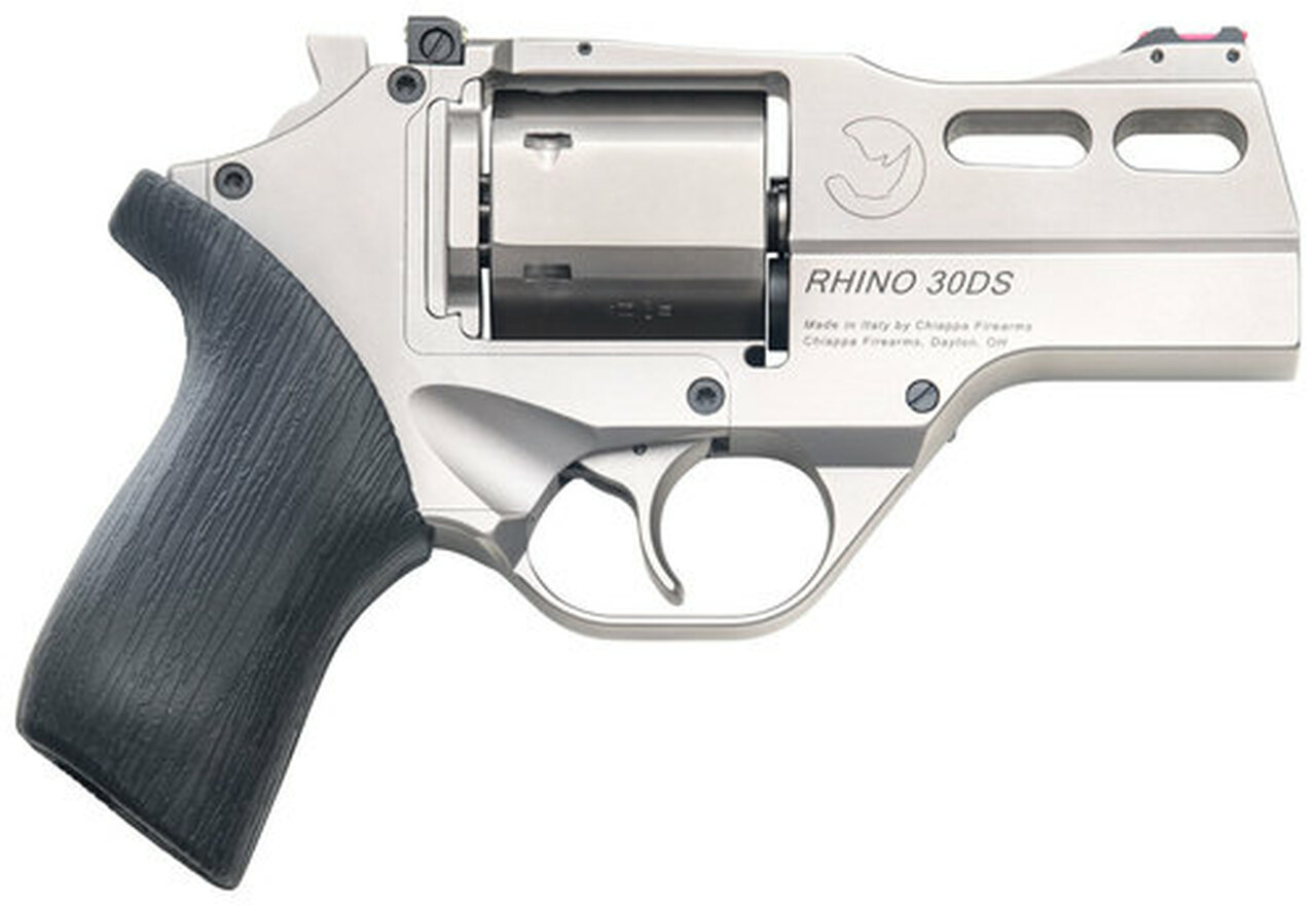 Chiappa Rhino 30SAR Single 357 Mag 3" Barrel, Black Rubber Grip, 6rd