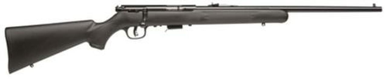 Savage Mark II F Bolt 17 Mach2 21" Barrel, Synthetic Black Stock Blued, 10rd