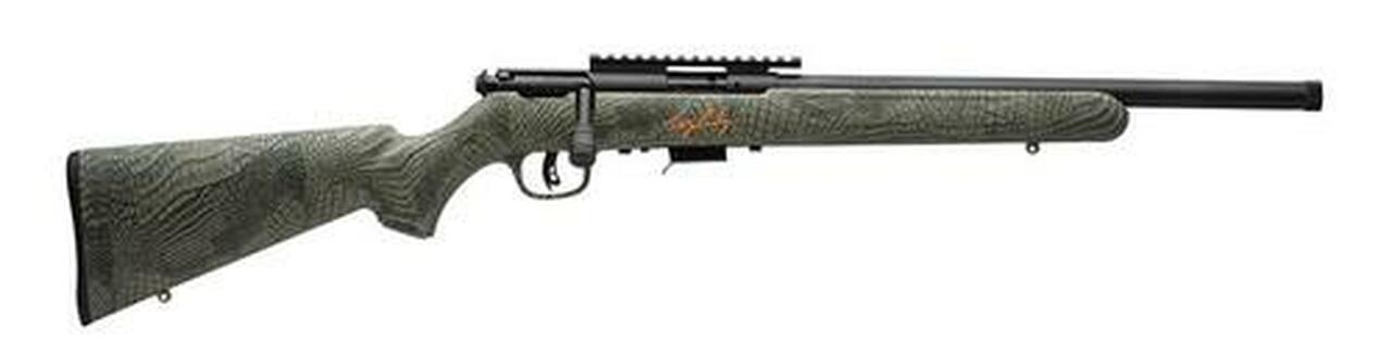 Savage Mark II FV-SR Landry Rifle, 22LR, 16.5", 5rd, Gator Skin Camo