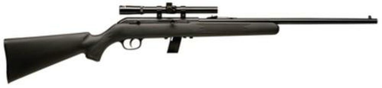 Savage 64 FVXP with Scope 22LR 20.5" Barrel, Synthetic Black, 10rd