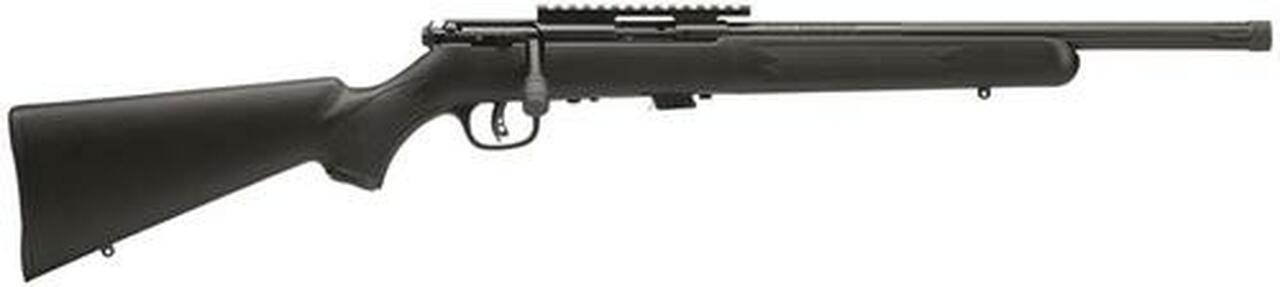 Savage 93 FV-SR, 22 WMR, 16.5" Threaded Barrel, Blued, Black Polymer Stock, 5Rd, Detachable Box Magazine