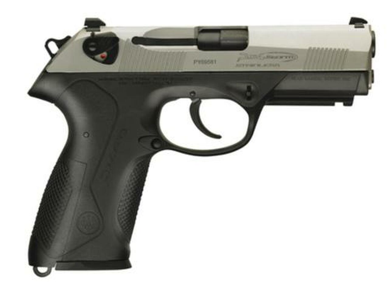 Beretta Model Px4 Storm Full Size Type F 40S&amp;W 4 Barrel Inox Finish Picatinny Rail Stainless Slide 10 Round Mag