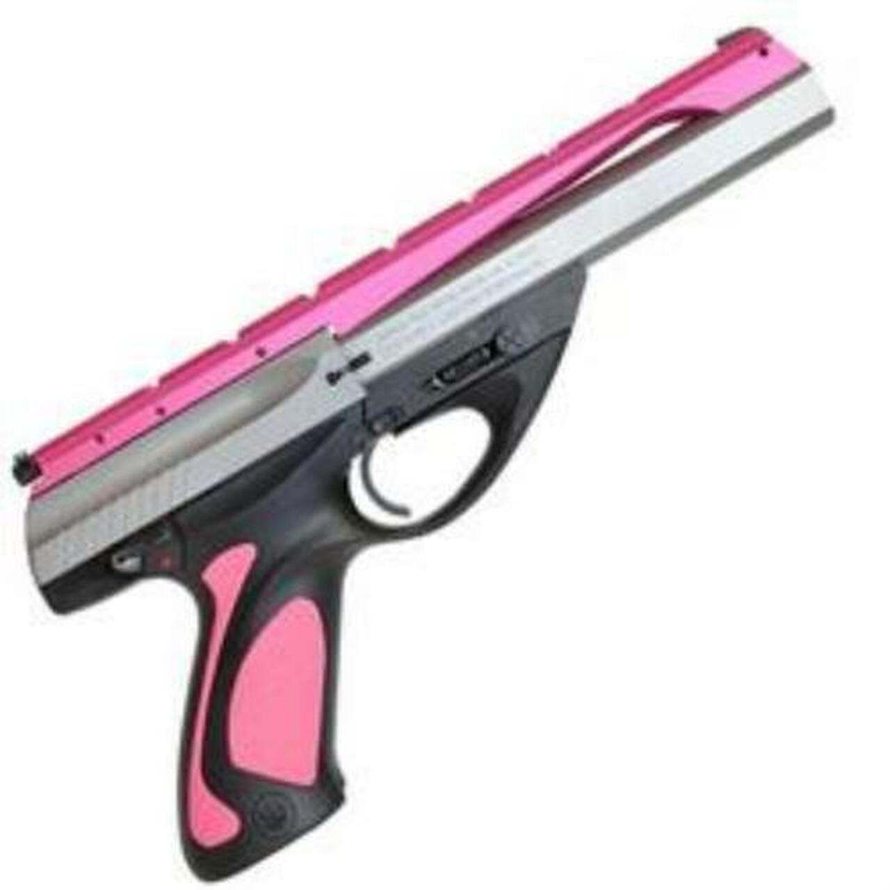 Beretta U22 Neos Semi Auto .22LR, 6", 10 rd, Pink/black Polymer