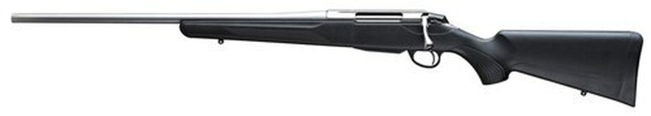 Tikka T3x Lite, 22-250 Remington, 22.4" Barrel, Stainless,, , Synthetic, Black, LH, 3 rd