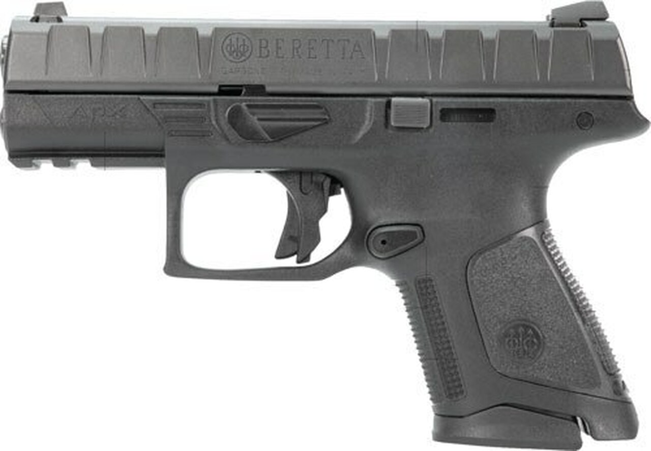 Beretta APX SF Compact 40 S&amp;W, 3.7" Barrel, FS, Black, 10rd