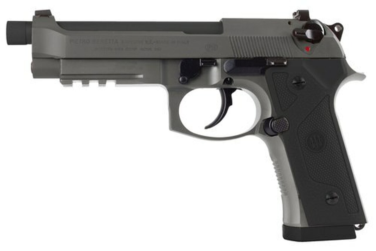 Beretta M9A3, 9mm, 5.2" Barrel, 17rd, Gray Steel