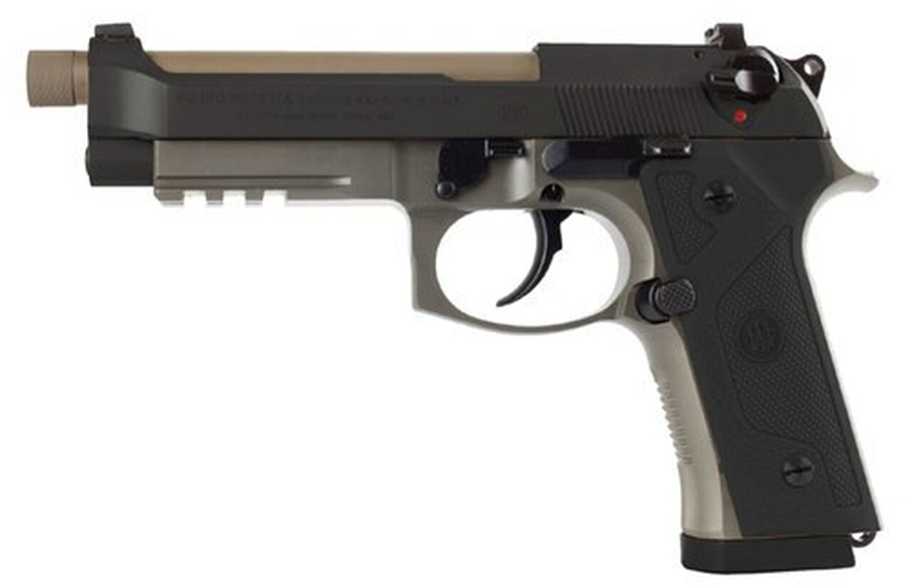 Beretta M9A3, 9mm, 5.1" Barrel, 10rd, Black Slide, Flat Dark Earth