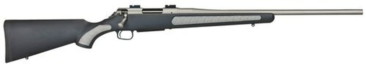 Thompson Center Venture .223 Rem, 22" Barrel, Black, Gray Panels, Silver Weather Shield, 3rd