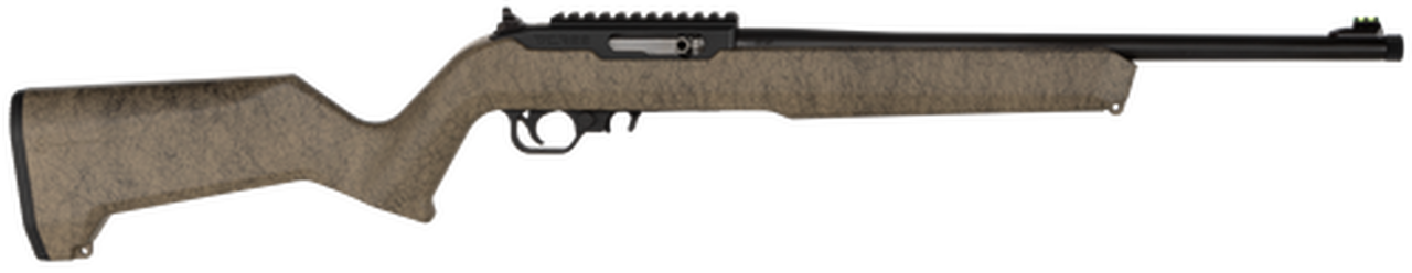 Thompson/Center T/CR22 22LR, 17" Barrel, Synthetic Flat Dark Earth/Black Grit Stock, Black, 10rd