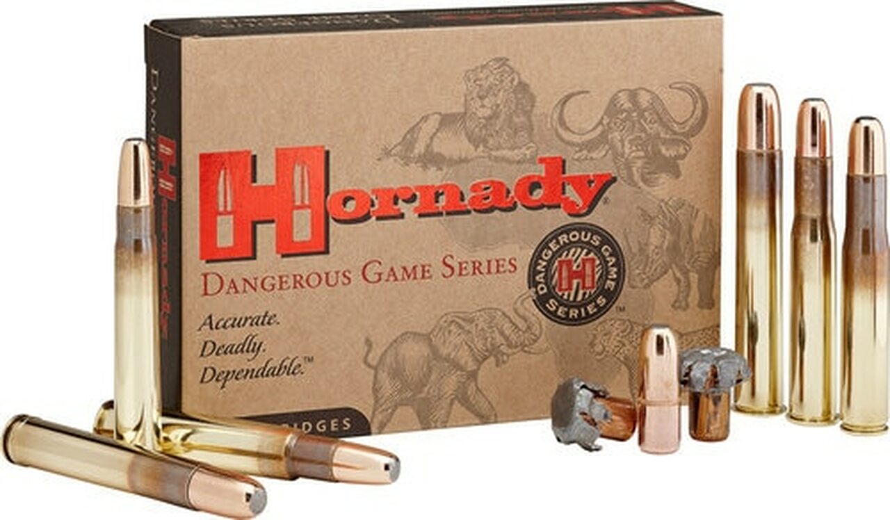 Hornady Dangerous Game 375 Holland Holland Magnum 300gr Dangerous Game 20rd Box