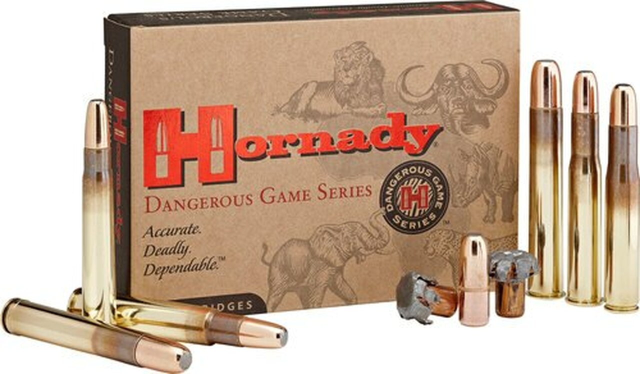 Hornady Dangerous Game 458 Lott 500gr Dangerous Game Expanding 20rd Box