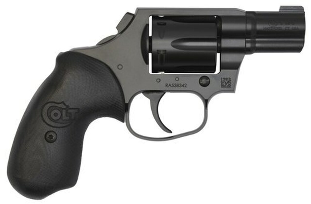 Colt Night Cobra 38 Special +P, 2" Barrel, Matte SS Finish, Night Sights, Hogue, 6rd