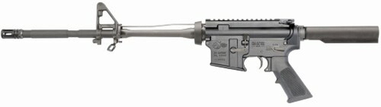 Colt LE6920 5.56mm NATO 16" Chrome Lined Barrel Front Sight No Furniture 30rd Mag