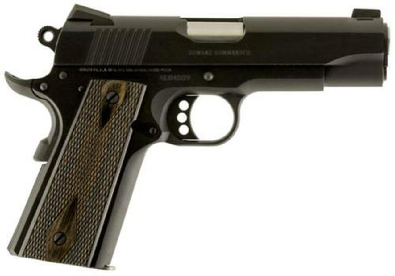 Colt Combat Commander 45 ACP, 4.25", 8rd, G10 Grips, Blued Carbon Steel