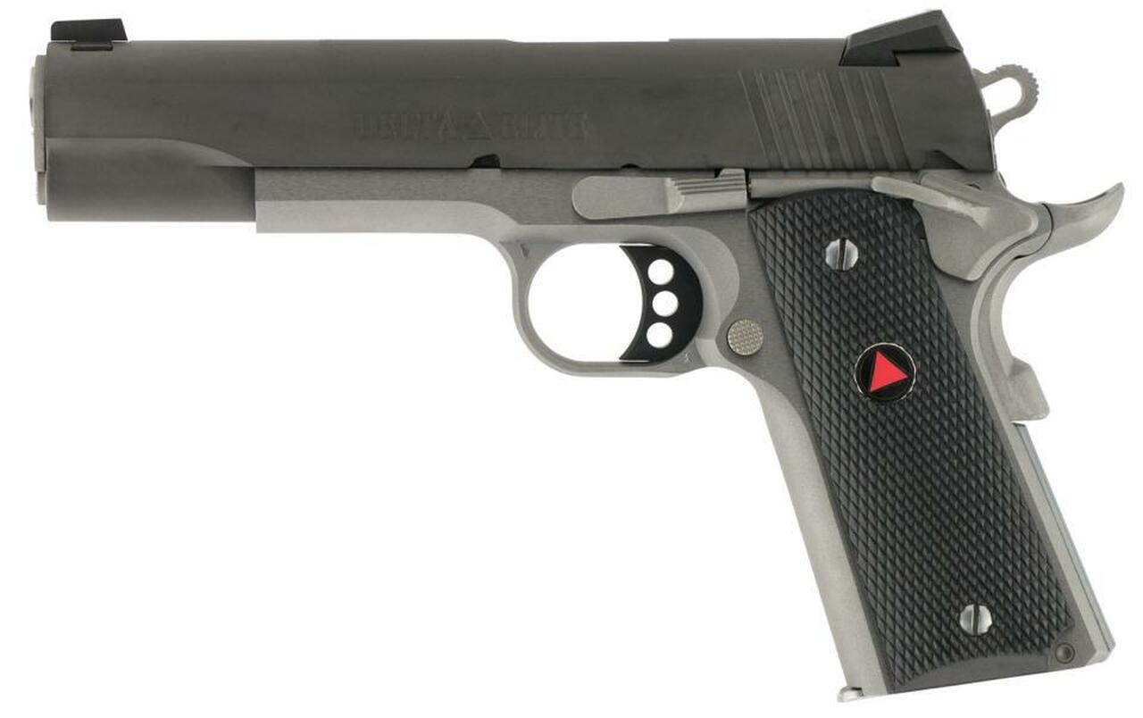 Colt Delta Elite 10MM, 5" Barrel Two-tone, Grips with Delta Medallions, 8Rd Mag