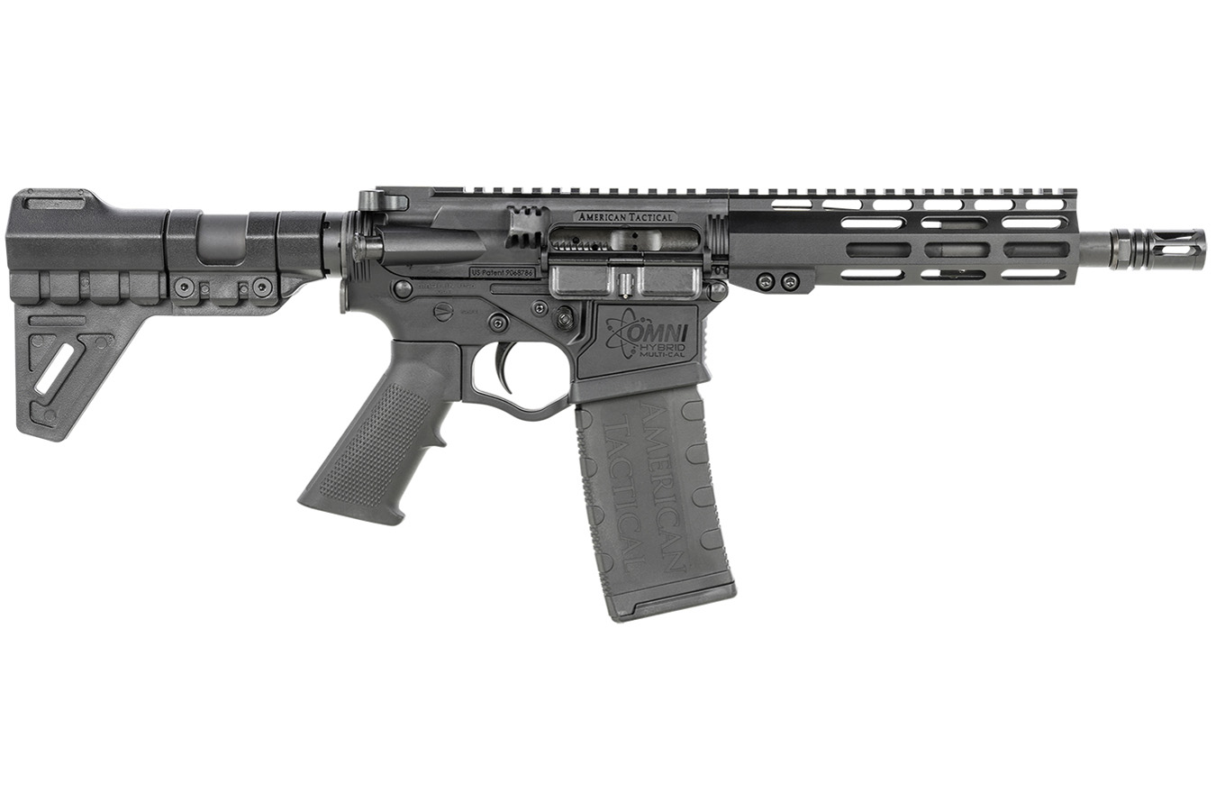 Omni Hybrid Maxx 300 AAC Blackout AR-15 Pistol with 8.5 Inch Barrel and Black Polymer Frame